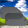 Image of SEAMETAL 2PCS Car Window Sunshade Cover Sun Shield UV Protection Auto Front Rear Black Window Curtain Summer Car Accessories