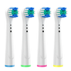 Image of Universal Sonic Electric Toothbrush Replacement Brush Head 4 PCS DuPont Soft Bristle Oral Care Dental Cleaning