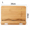 Image of Portable Adjustable Book Holder Tray and Page Paper Clips-Cookbook Reading Desk Sturdy Stand for Books Lightweight Bookstand