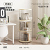 Image of 360-Degree Rotating Bookshelf Movable Living Room Bookshelf Multi-Layer Children’s Picture Book Storage Rack