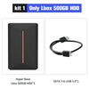 Image of Launchbox 500G Portable Game Hard Drive Hyper Base Lbox Gaming HDD with 3700 PC/3D Game for PS4/PS3/PS2/Wii/WiiU/Switch/Gamecube