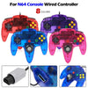Image of 8 Colors For N64 Controller Classic Wired Remote Control Gamepad Gaming Joystick Retro Video Game System For N64 Console Joypads