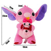 Image of 12cm 20cm 25cm Stitch Stuffed Plush Models Cartoon Stuffed Plush Dolls Anime Plush Baby Toys Kawaii Kids Birthday Gift