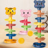 Image of Montessori Toys Baby 0 12 24 36 Months Track Rolling Ball Push Pop Sliding Ball Early Education Toys For Kids Children Sensory