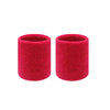 Image of AOLIKES 1 Pair Sport Wristbands Cotton Sweatband Wristbands Wrist Sweatbands Wrist Sweat Bands for Tennis,Basketball,Running,Gym