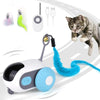 Image of Smart Cat Toy 2 Modes Automatic Moving Remote Controlled Toy Car for Cats Dogs Interactive Playing Kitten Training Pet Supplies