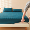 Image of 1pc 3D Air Fabric Thick Mattress Cover, 100% Waterproof Mattress Protector, Soft and Breathable Fitted Bed Sheet (No Pillowcase)