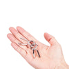 Image of 8Pcs/Set Metal Montessori Puzzle Wire  Mind Brain Teaser Puzzles Children Adults Interactive Game Reliever Educational Toys