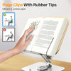 Image of Reading Stand Adjustable Desktop Book Stand for Reading Tablet Books Holder Cookbook Bracket Desk School Office Furniture