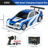 Image of ZWN 1/43 2.4G Mini RC Car 4WD Radio Remote Control Drift Cars Professional GTR Model High Speed Racing Toys for Children Gifts